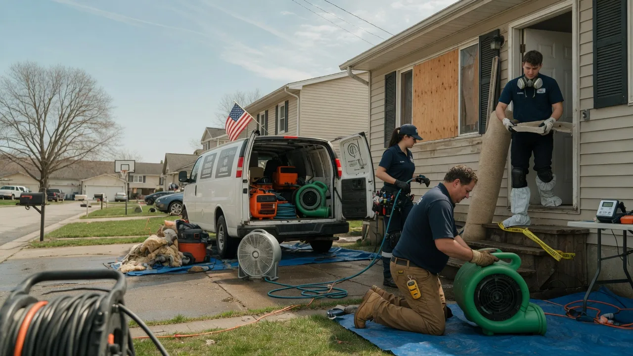 Water Damage Restoration in Drifting, PA near me